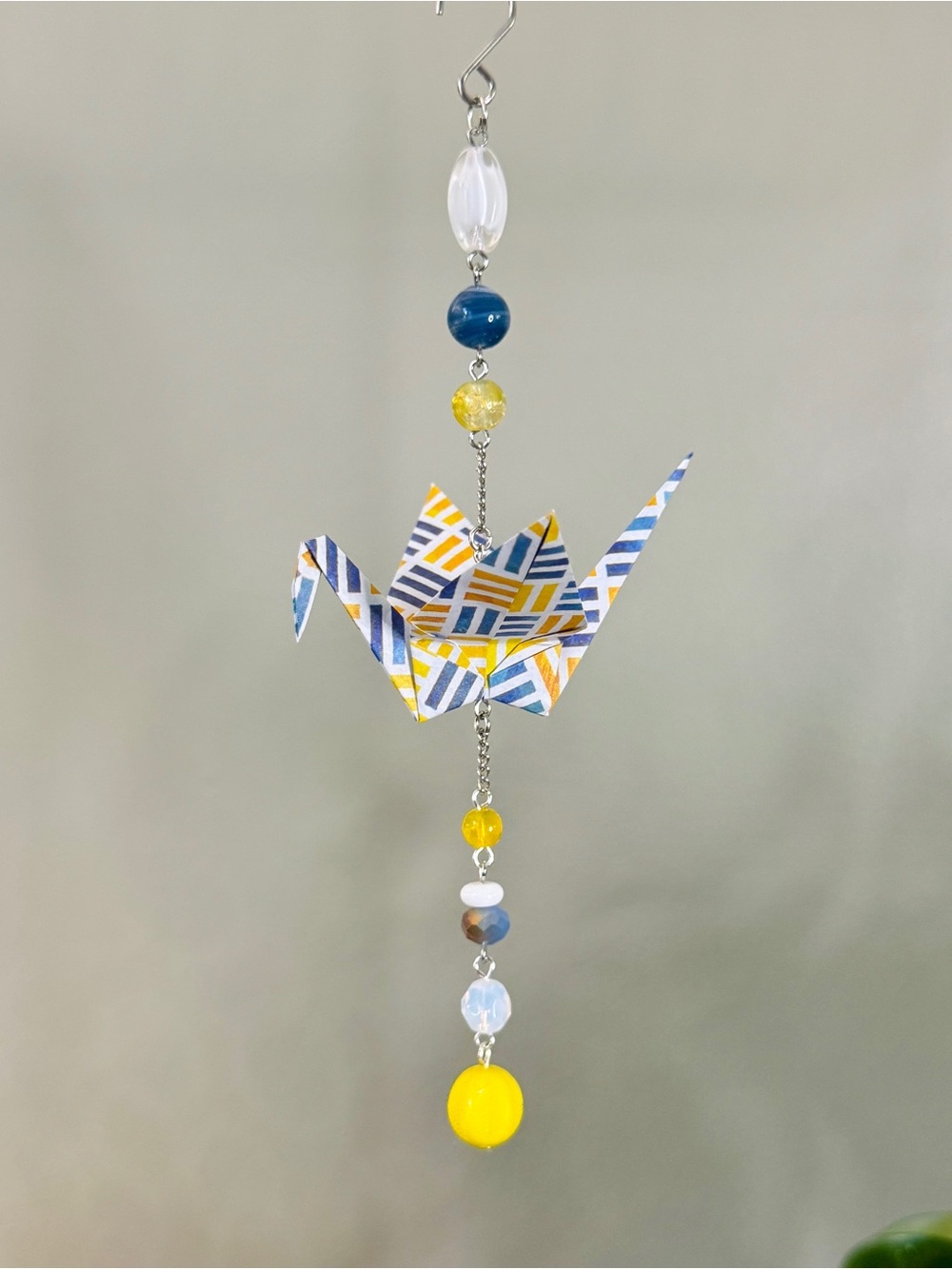 Origami Ornament #2577 - Medium Paper Crane